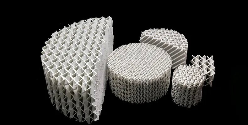 陶瓷规整填料 ceramic structured packing