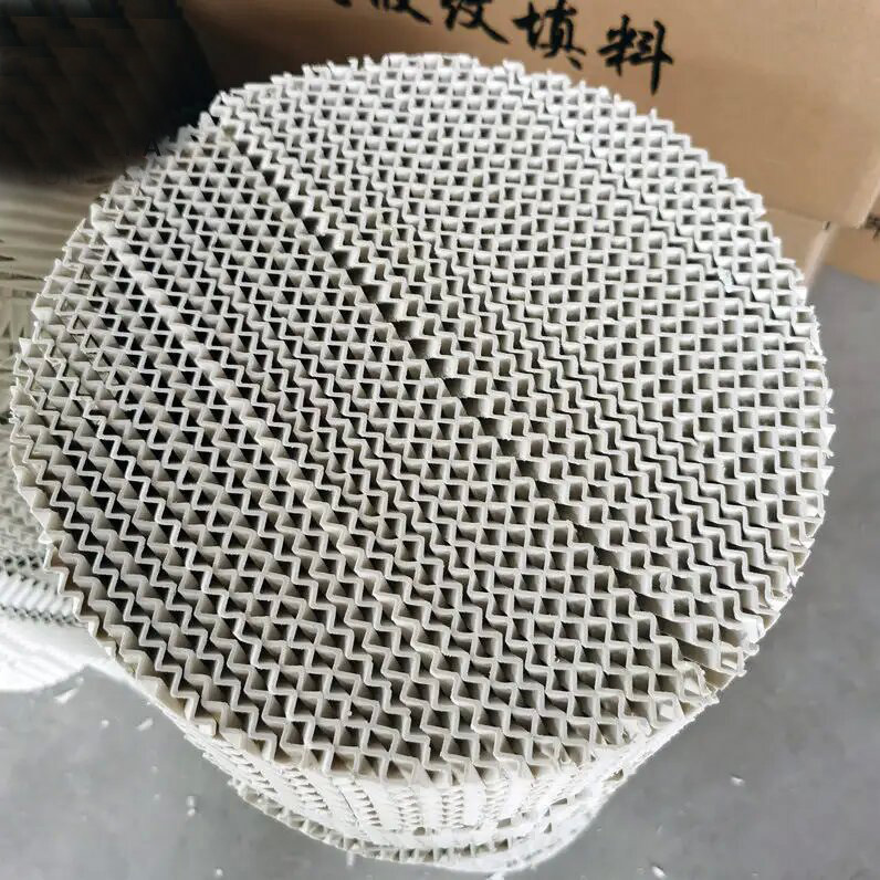 陶瓷规整填料 ceramic structured packing